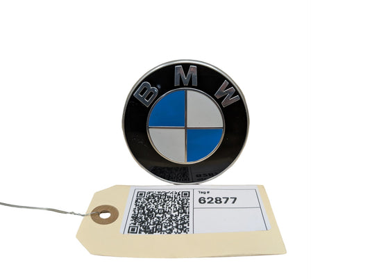 OEM BMW E90 F02 F22 F30 F32 F36 F80 F87 M3 M4 Rear Trunk Lid Round Emblem 74mm