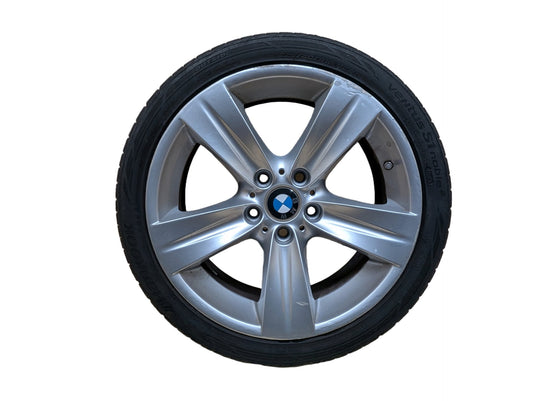 06-13 OEM BMW E90 E92 E93 328 335 Wheel Rim 18x8.5" ET:37 Star Spoke Style 189