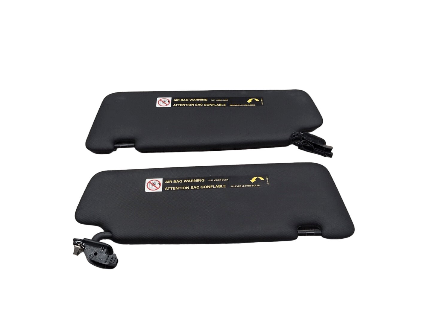 2015-2018 Audi Q3 8U Front Left Right Sun Visor SET 8U0857551D