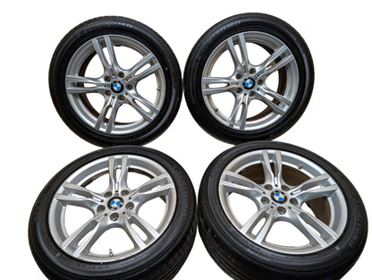 BMW OEM F30 F32 F33 Wheel Rim SET 7845881 Style 400M 18x8 18x8.5