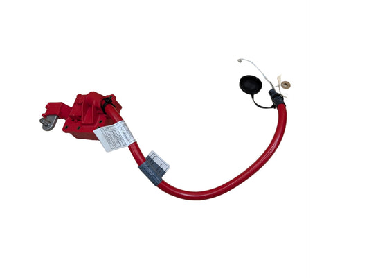 OEM BMW E84 E82 E88 E90 E92 335 M3 Battery Plus Pole Terminal Positive Red Cable