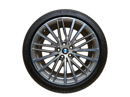 17-23 OEM BMW G30 530 540 M550 Wheel Rim 19x9" ET:44 V Spoke Style 635
