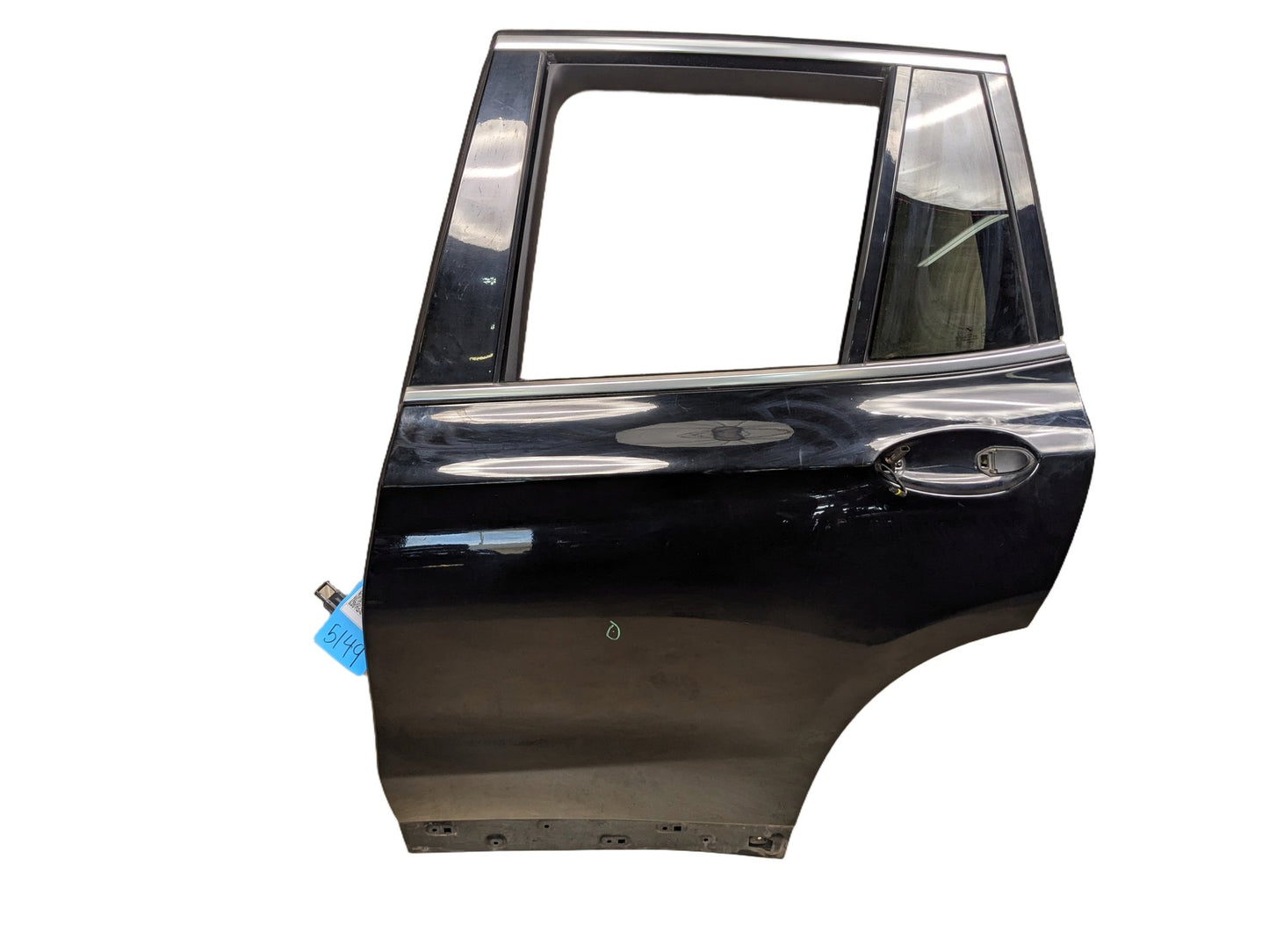 18-24 OEM BMW F97 G01 X3 X3M Rear Left Driver Side Door Shell Panel Black 668