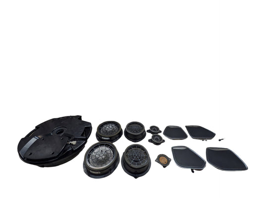 15-18 OEM Audi Q3 BOSE Subwoofer Sound Audio Speakers SET PN: 8U0035382A