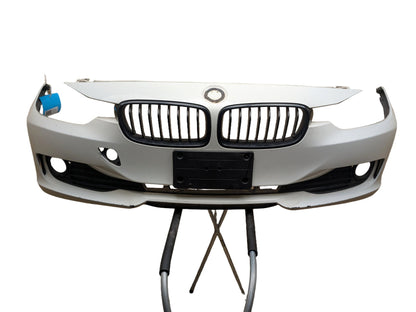 2012-2018 BMW 320i 328 335 F30 Front Bumper Cover White 300 Alpineweiss