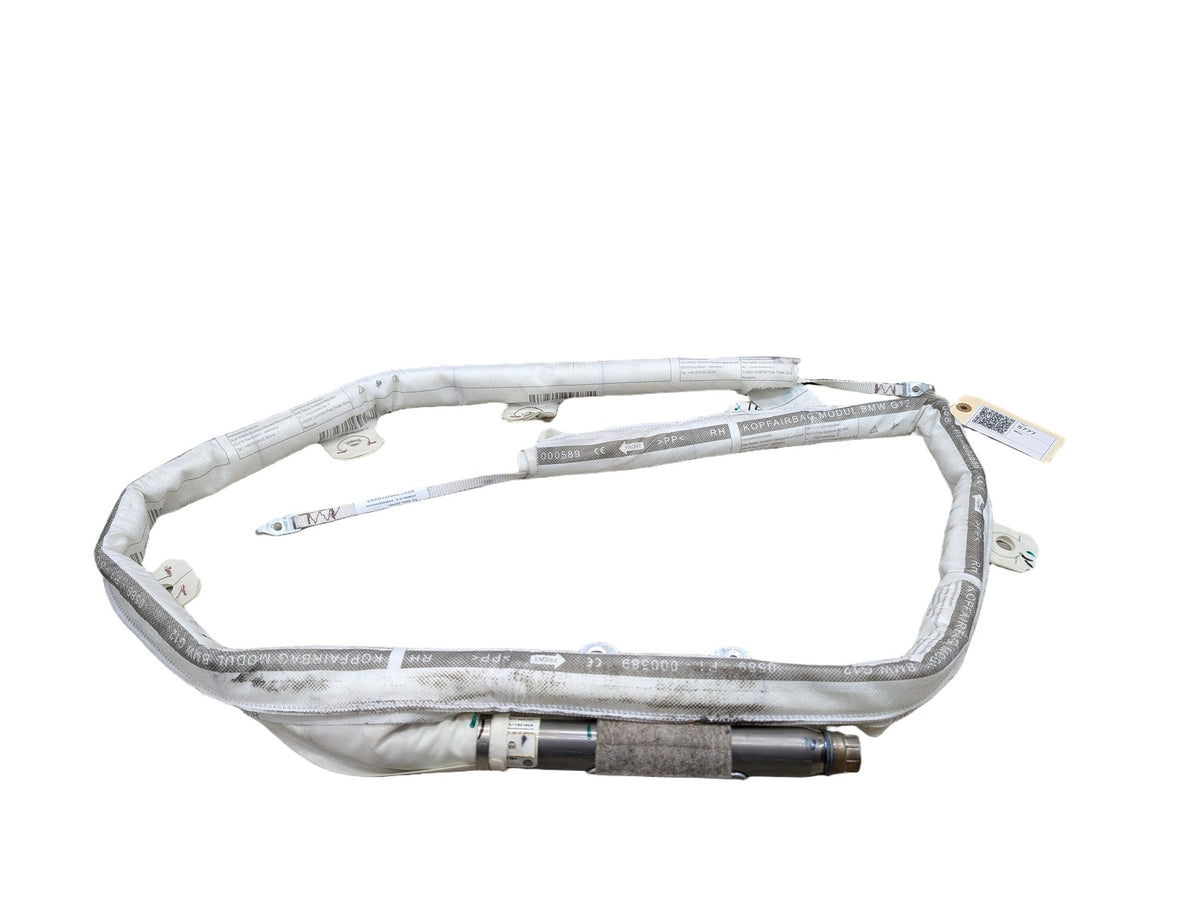 16-22 OEM BMW G12 740 750 M760 Right Passenger Roof Head Air Bag Airbag Curtain