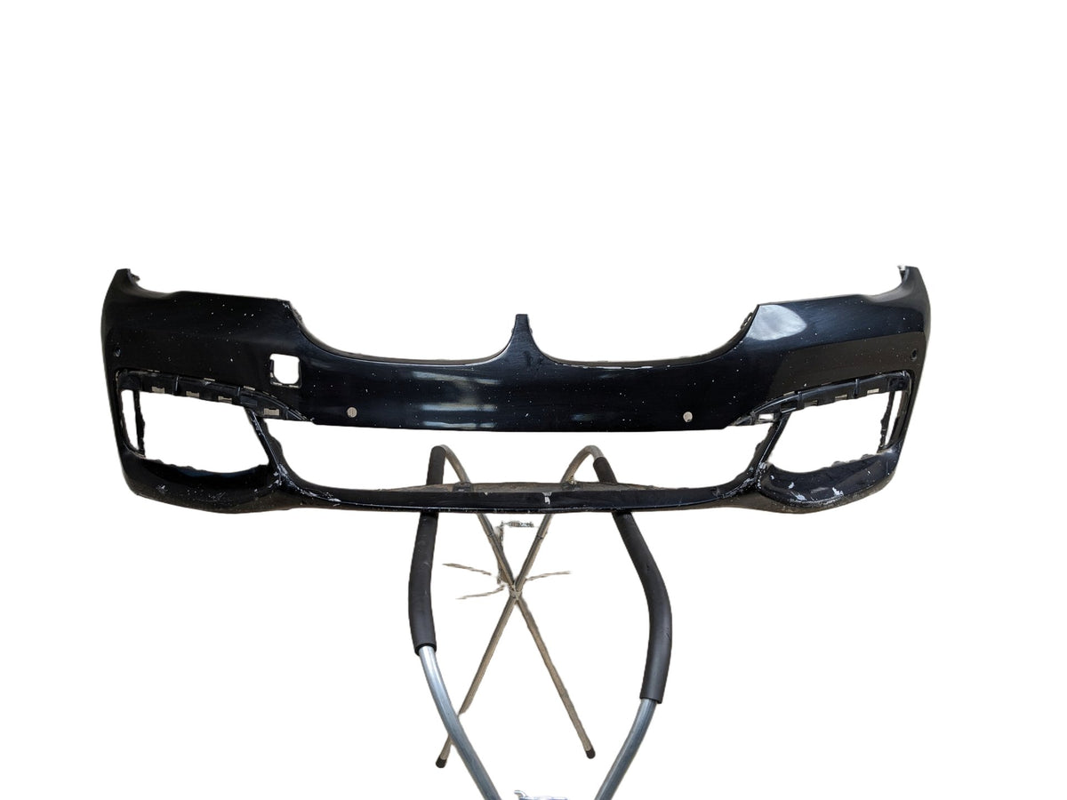 *NOTE 2016-19 BMW 740 750i G11 G12 M SPORT Front Bumper Cover Black 475