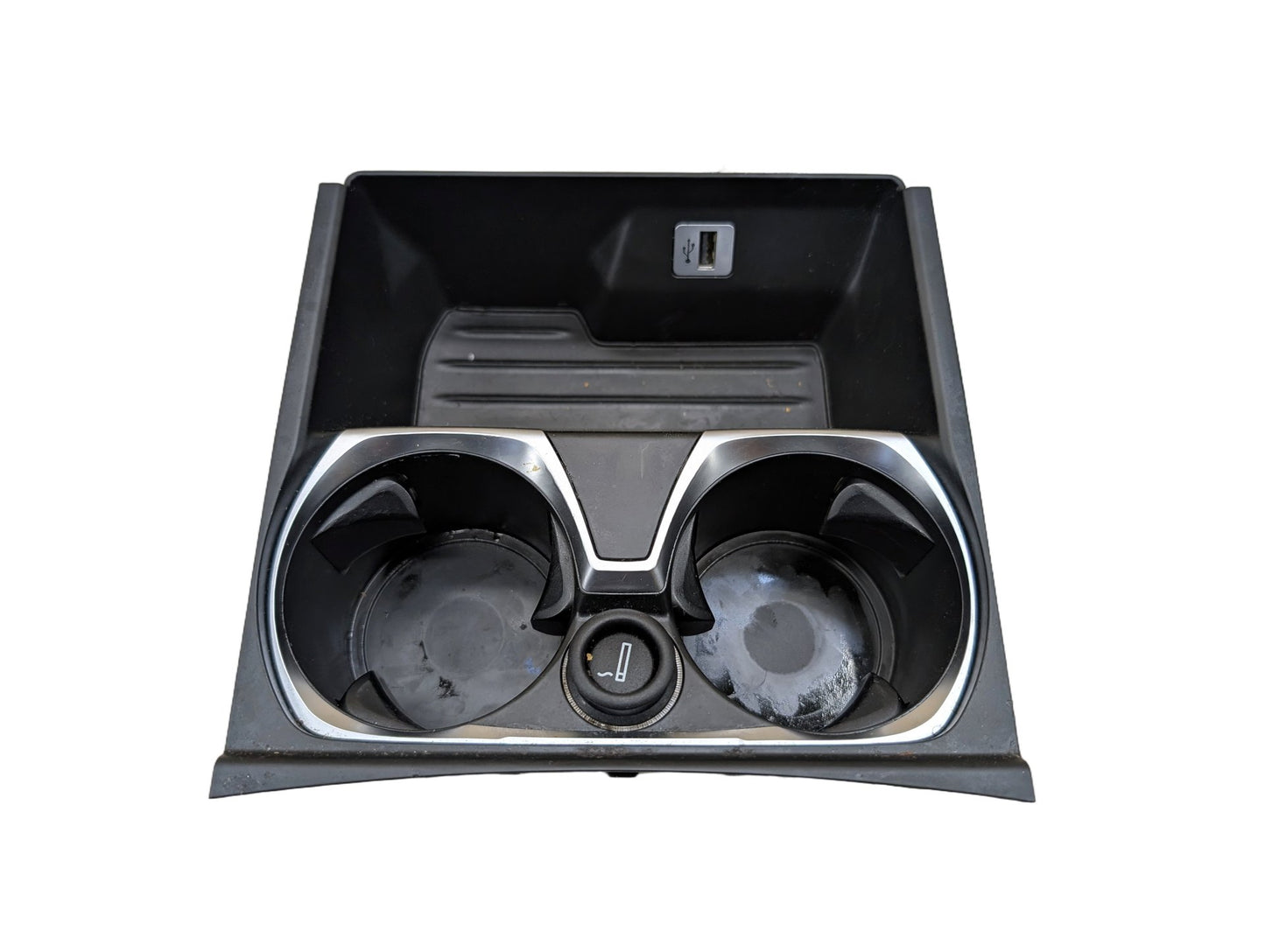 16-19 OEM BMW G11 G12 740 750 M760 Center Console Cup Holder USB Charging Port
