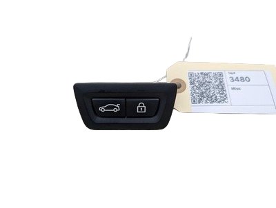 OEM BMW F02 F10 F15 F48 F90 G01 G20 G30 G80 X3 Rear Trunk Lid Center Lock Switch