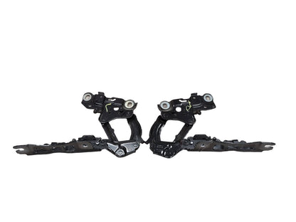 19-24 OEM BMW G20 Front Left Right Bonnet Hood Hinges Black Pair SET