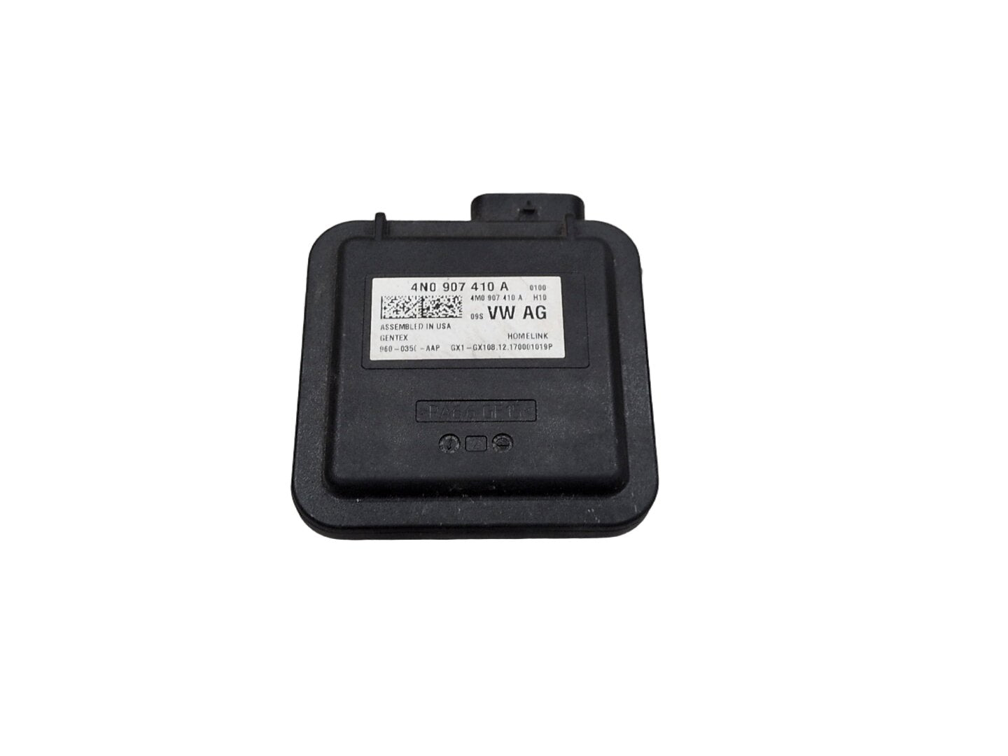 2018 Audi S4 B9 - Garage Door Opener Control Module PN: 4NO907410A