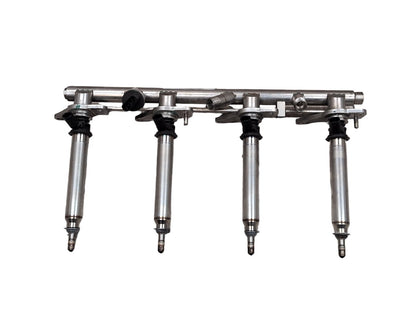 09-12 Mercedes-Benz W212 E550 M278 Engine Right Motor Fuel Injector Rail Line