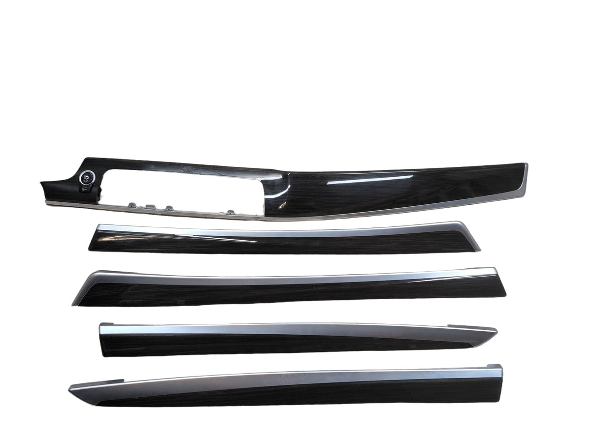 2011-2016 BMW M5 F10 Front Rear Left Right Interior Trim SET 7225548 OEM