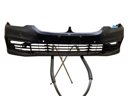 18-20 BMW G30 530i 540i M550i Front Bumper Cover Panel w/ Grilles Black
