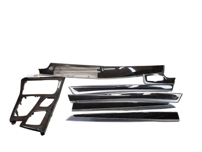 2011-2016 BMW 535i F10 Front Rear Left Right Dash Interior Trims SET 9192936