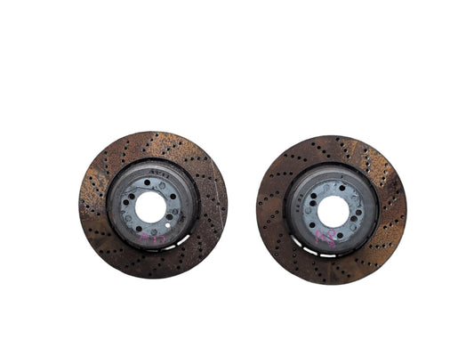 2004-2010 BMW M6 E64 Rear Left Right Brake Disc Rotors SET