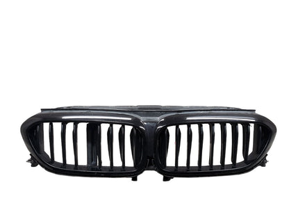 NOTE 17-20 BMW M550i G30 Front Bumper Radiator Air Flap Shutter w/ Kidney Grille