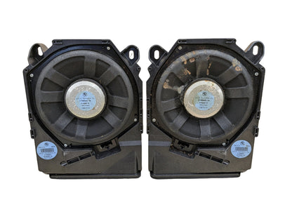06-13 OEM BMW E82 E90 E92 E93 HiFi Bass Audio Speaker Sub Subwoofers SET