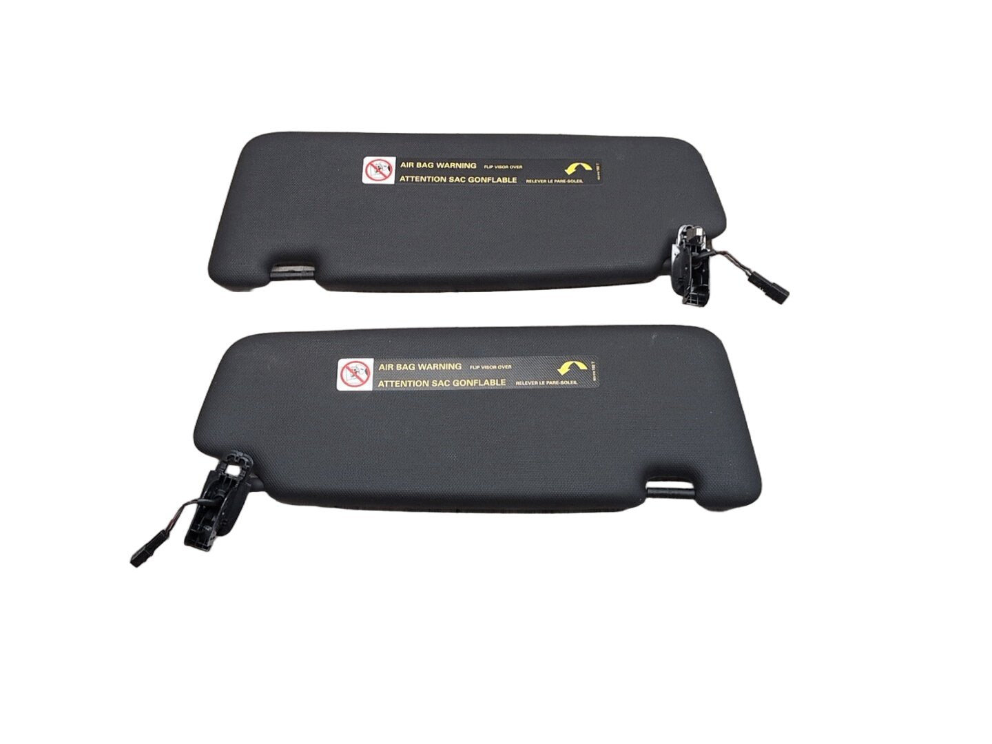 2015-2018 Audi Q3 8U Front Left Right Sun Visor SET 8U0857551F