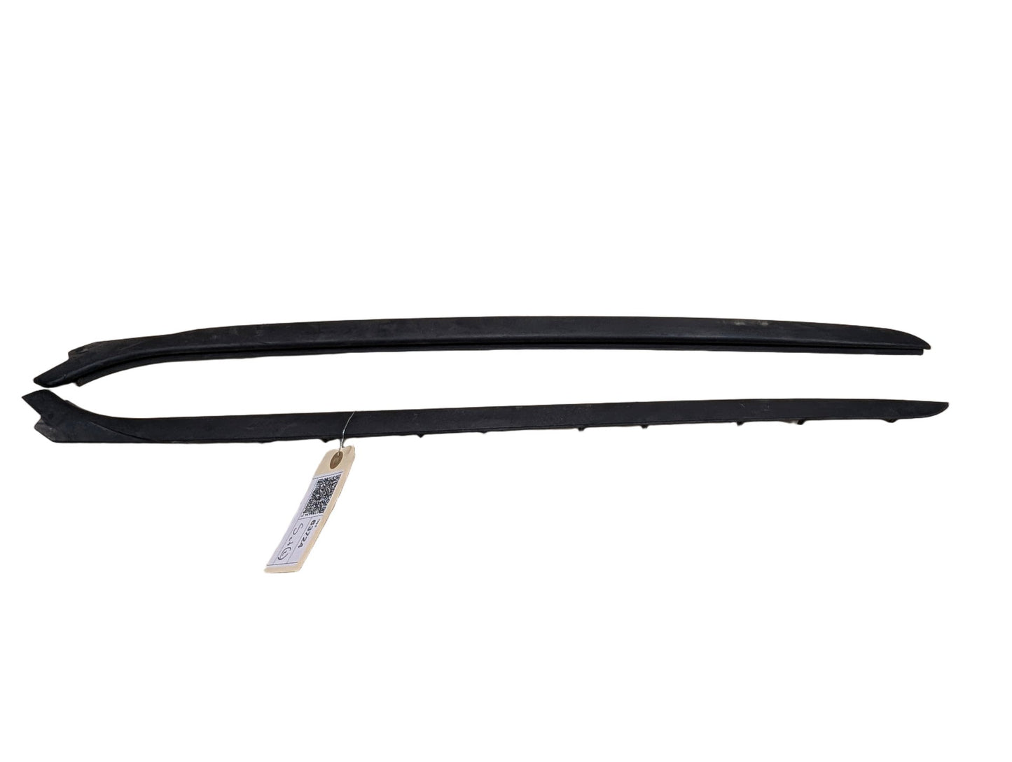 2012-2018 BMW 320i F30 Front Left Right Side Windshield Drip Trim Molding SET 7258187