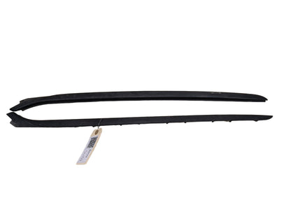 2012-2018 BMW 320i F30 Front Left Right Side Windshield Drip Trim Molding SET 7258187