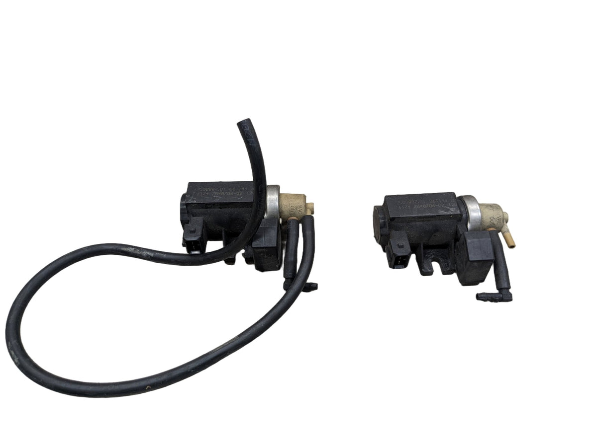 07-10 OEM BMW E82 E92 N54 Turbo Charger Air Pressure Boost Solenoid Valve SET