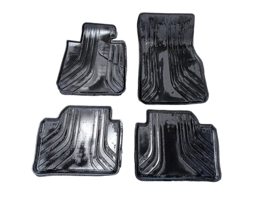 12-18 OEM BMW F30 F80 Front Rear Left Right All Weather Carpet Floor Mats SET