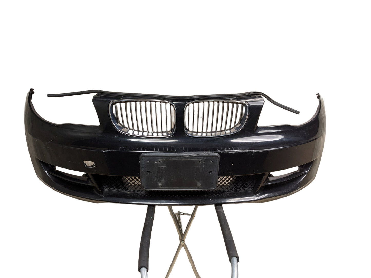 2008-2013 BMW 128i 135i E82 E88 BASE Front Bumper Cover Black SCHWARZ II (668)