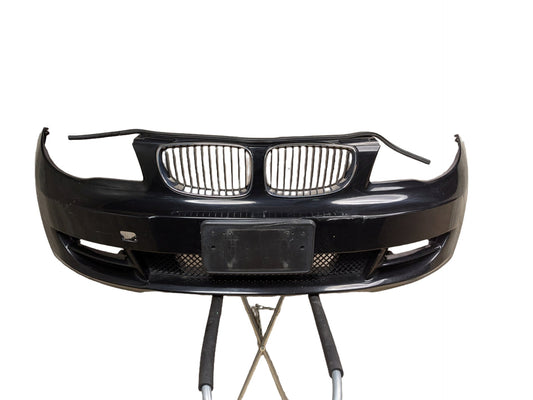2008-2013 BMW 128i 135i E82 E88 BASE Front Bumper Cover Black SCHWARZ II (668)