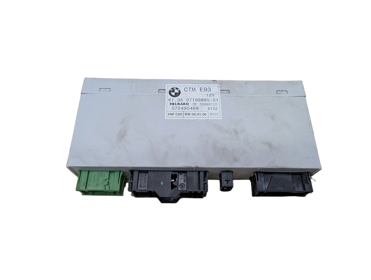 2007-2013 BMW 335i E93 Convertible Top Control Module 7199885 OEM
