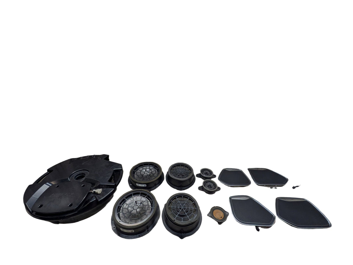 15-18 OEM Audi Q3 BOSE Subwoofer Sound Audio Speakers SET PN: 8U0035382A