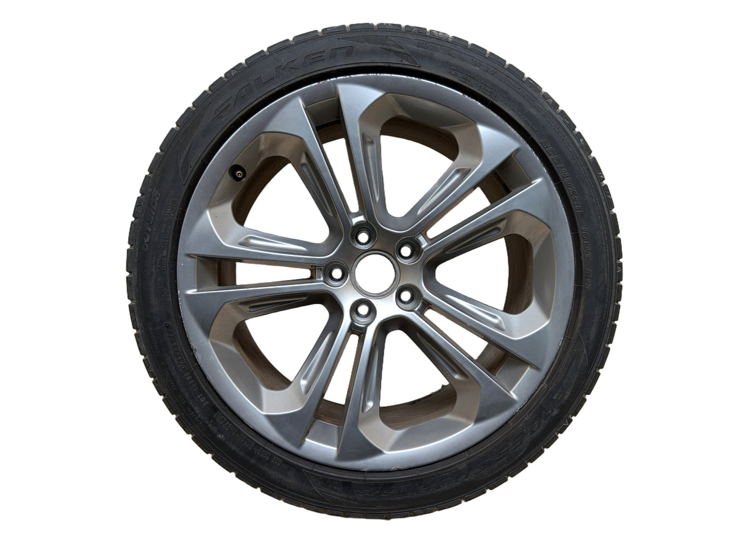 15-18 OEM Audi Q3 Wheel Rim 19x8.5 ET36 Alloy Double Spoke 8U0601025AD