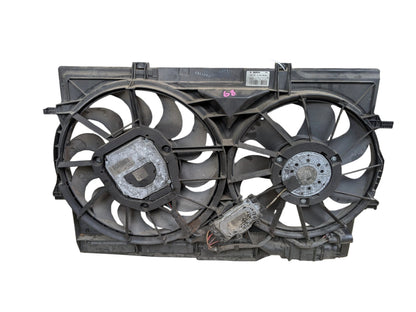 2009-2012 Audi S4 B8 Radiator Fan Shroud Housing w/ Motor 8K0121003N