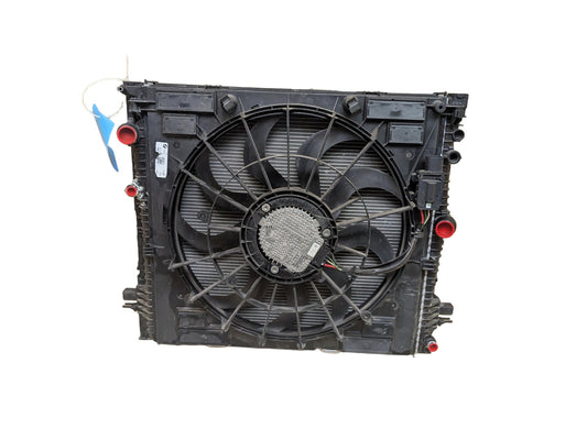 2018-2024 BMW X3 G01 Radiator Cooling Condenser Fan Shroud Assembly 600W SET