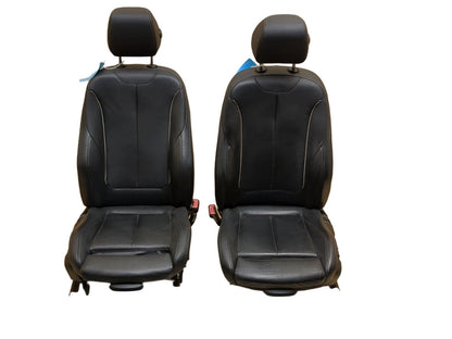 12-20 OEM BMW F30 F36 Front Left Driver Right Passenger Seat Assemblys SET Black
