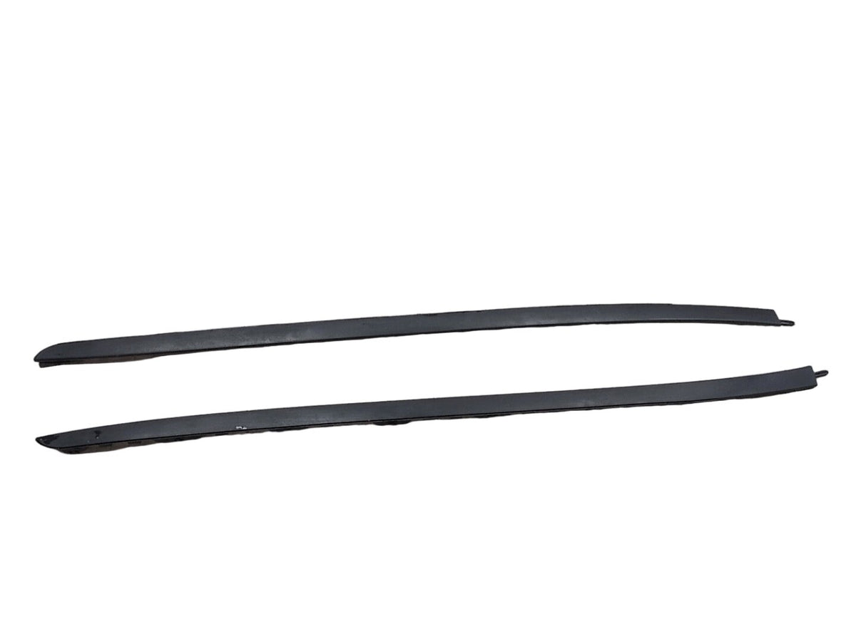 2014-2018 BMW X5 F85 Front Left Right Side Windshield Drip Trim Molding SET 7462205 OEM