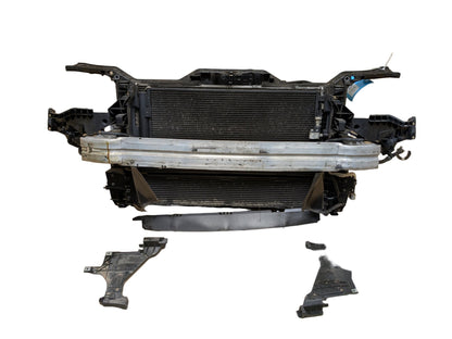 13-16 Audi RS5 Front Clip Frame Radiator Support & Cooling Fan Assembly