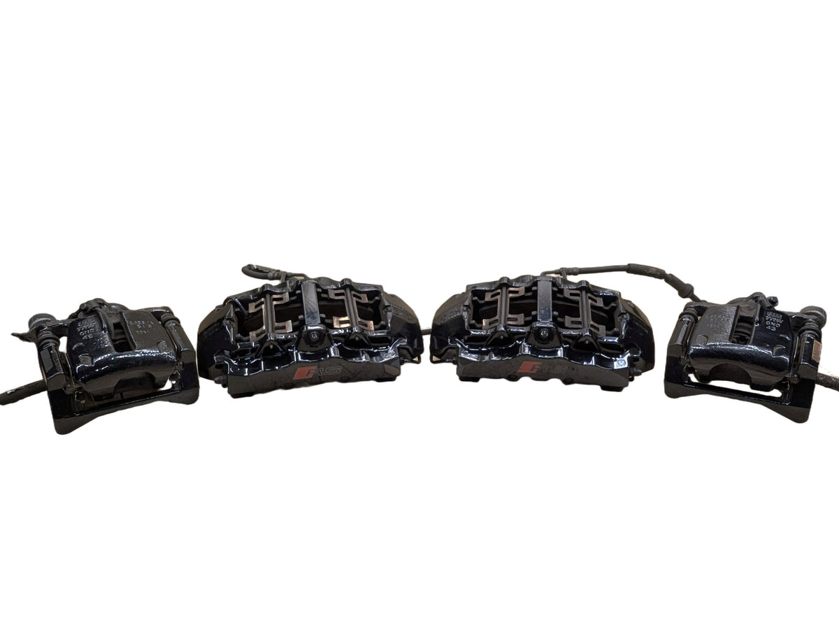 2011-2017 Audi RS5 8T Front Rear Left Right Brake Caliper SET 8T0615105L