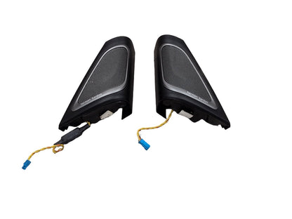 2016-2022 BMW 750i G12 Front Left Right Door Triangle Corner Speaker Assemblys SET 7458447