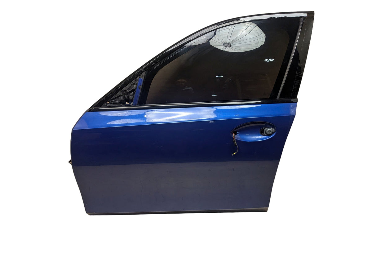 19-26 OEM BMW G20 G80 330 M340 M3 FRONT Left Driver Door Shell Panel Blue C31