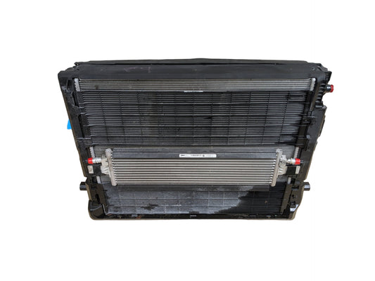 19-26 BMW M440 M340i G20 Radiator Cooling Condenser Fan 850w Shroud Assembly SET