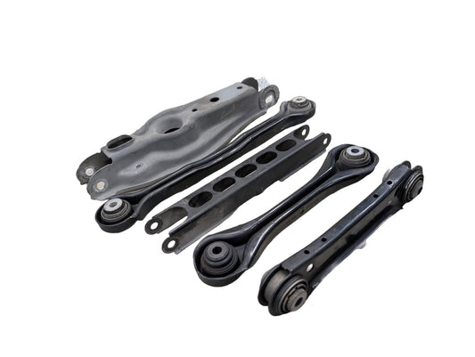 2007-2013 BMW 335i E93 Rear Left Driver Control Arms SET 6784293 OEM BMW E90 E92 E93 Rear Suspension Left Lower Upper Control Arm Wishbone SET