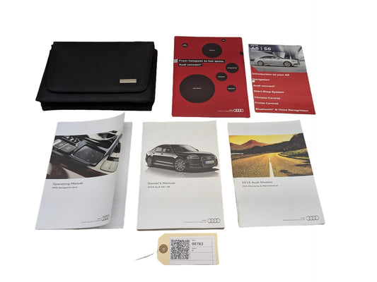 2012-2018 Audi A6 C7 Owners Instruction Manual Book SET 0 OEM