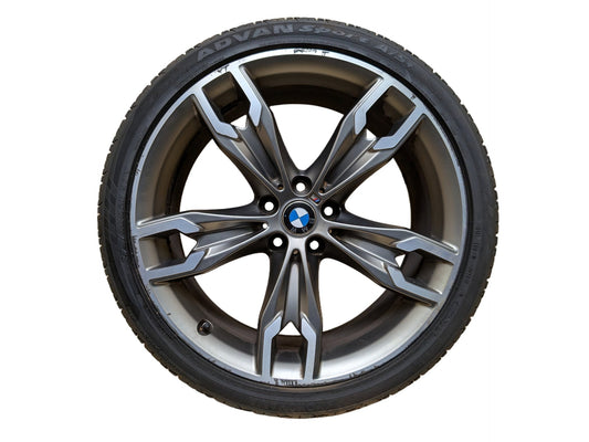 17-23 OEM BMW G30 530 540 M550 Wheel Rim 20x9" ET:44 Double Spoke Style 668M