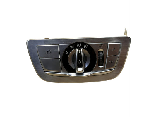 16-19 OEM BMW G11 G12 740 750 M760 Headlight Light Control Switch Panel Module
