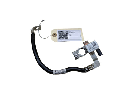 16-19 OEM BMW G11 G12 740 750 Negative Battery Cable Terminal IBS Sensor Black