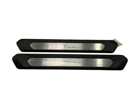 2018-2025 BMW X3 G01 Front Left Right Scuff Plate Door Sill SET 7410012 OEM