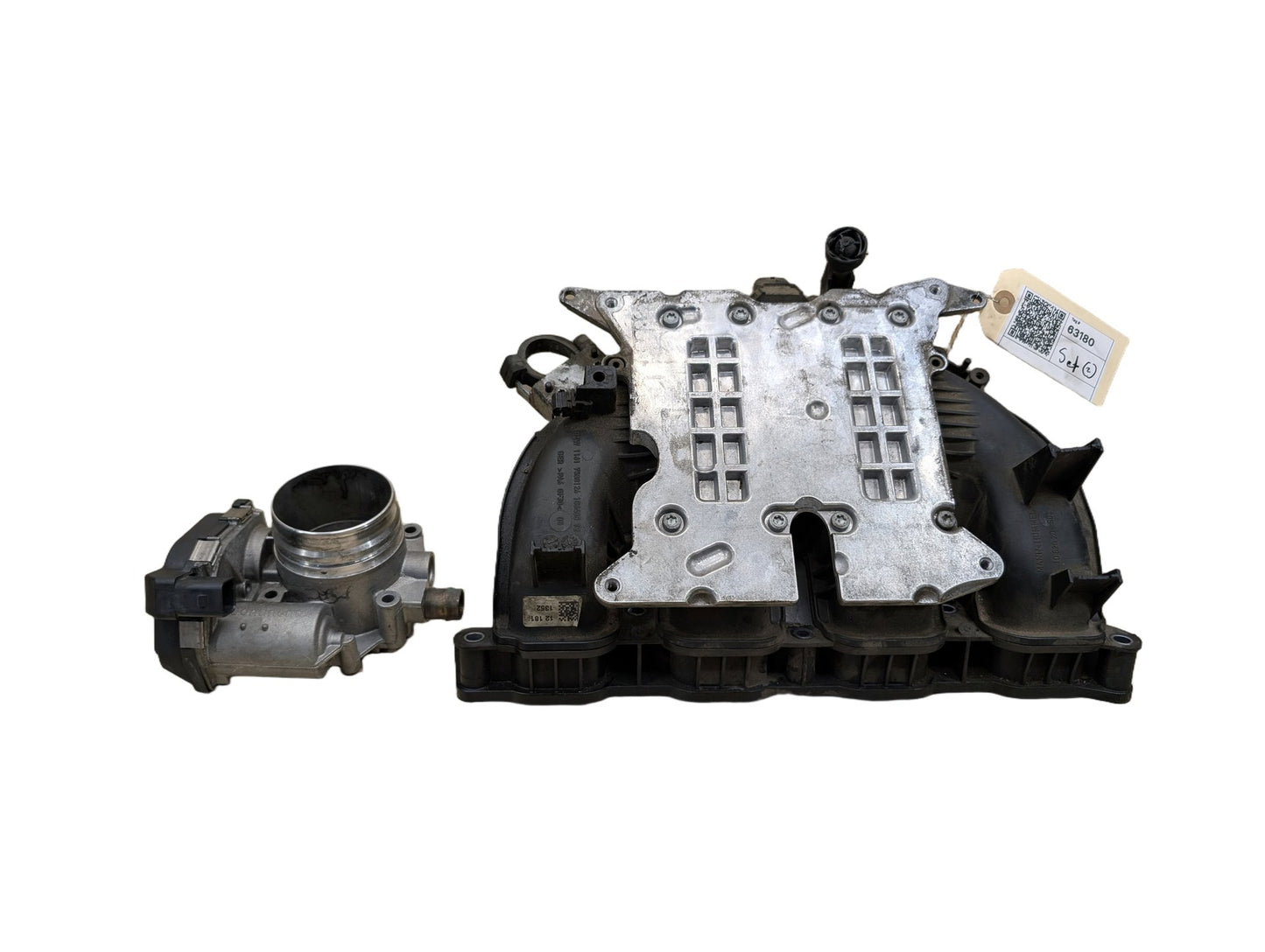 2012-2018 BMW 328i F30- Engine Motor Intake Manifold W/ Throttle Body & Sensor PN: 7588126