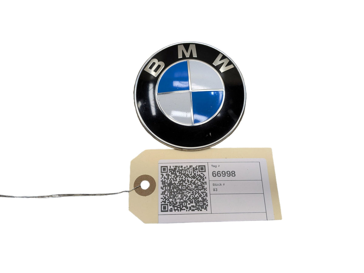 OEM BMW E82 E92 F02 F10 F22 F30 F44 F82 Rear Trunk Lid Round Emblem Logo 82MM