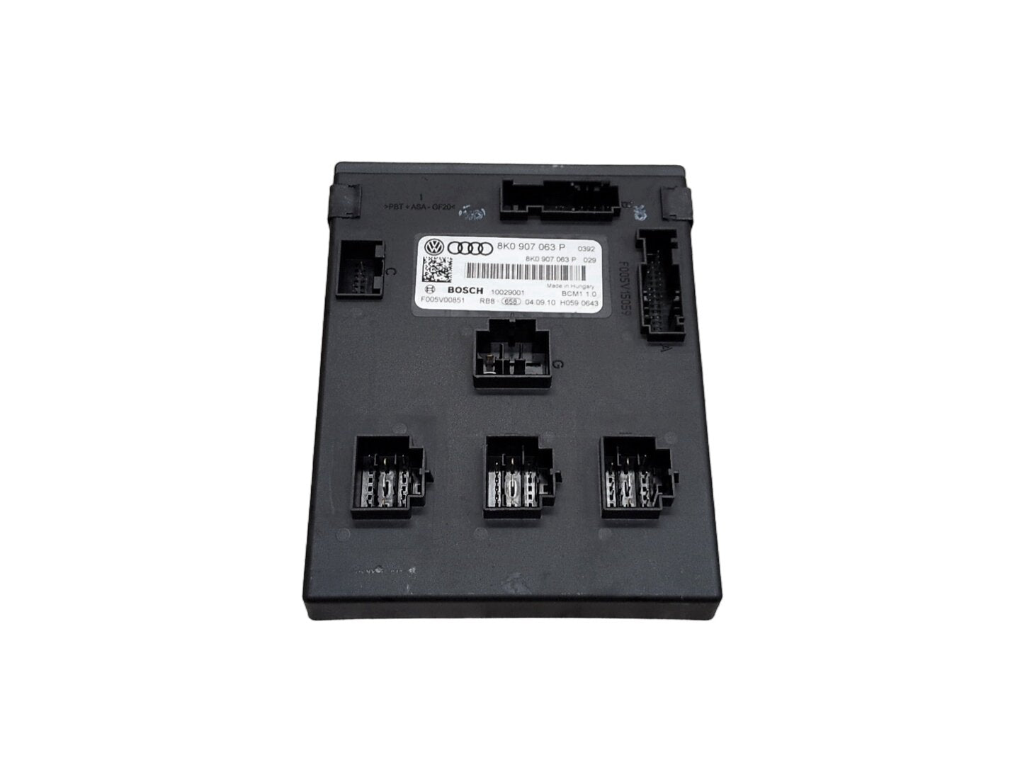 2010-2016 Audi S4 B8 BCM Body Control Module 8K0907063P OEM